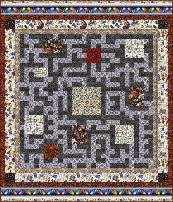 Dragon's Labyrinth Quilt