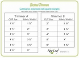 Clearly Perfect Slotted Trimmers Ruler Set