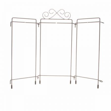 4in x 9in Table Top Tri-Stand Hanger Grey