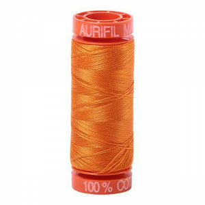 Aurifil 50 wt Thread Bright Orange 1133