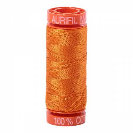 Aurifil 50 wt Thread Bright Orange 1133