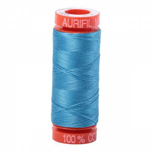 Aurifil 50 wt Thread Bright Teal 1320