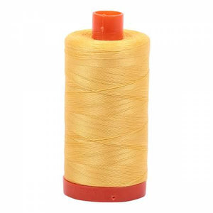 Aurifil 50 wt Thread Pale Yellow