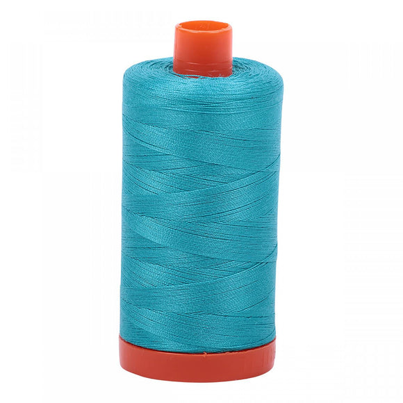 Aurifil 50 wt Thread Turquoise 2810