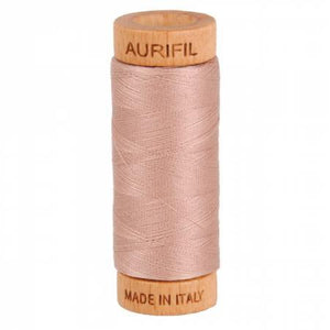 Aurifil 80 wt Thread Antique Blush 2375