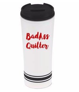 Badass Quilter Mug - Red