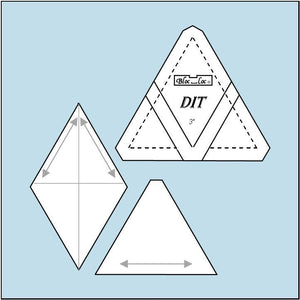 Bloc Loc Diamond In A Triangle 3x3"