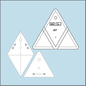 Bloc Loc Diamond In A Triangle 5x5"