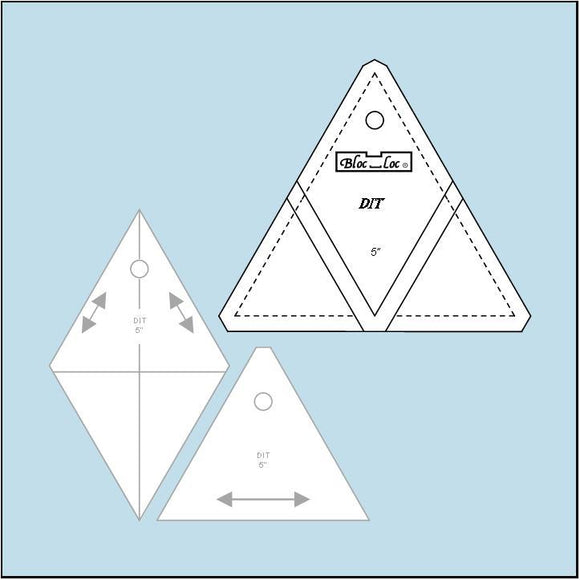 Bloc Loc Diamond In A Triangle 5x5