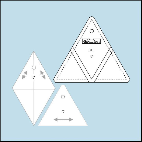 Bloc Loc Diamond In A Triangle 6x6
