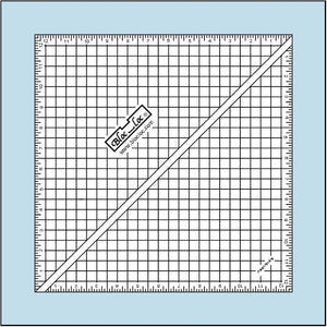 Bloc Loc Half Square Triangle Ruler 12.5"
