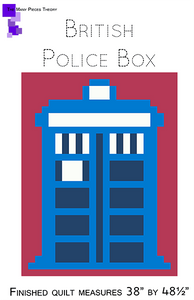 British Police Box by Quiltoni