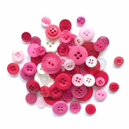 Button Candy Bag Sweetheart Assorted Sizes