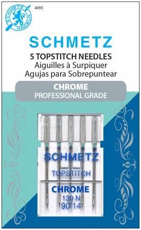 Chrome Topstitch Schmetz Needles Size 90/14