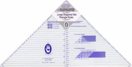 Diagonal Set Triangle Ruler 5 to 16
