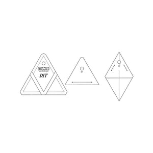 Bloc Loc Diamond In A Triangle 2x2"