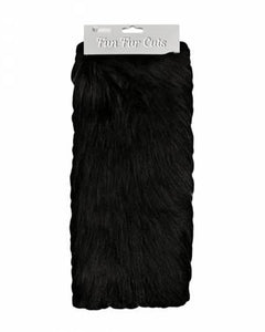 FUn Fur, Long Pile Black