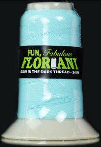 Floriani Glow In The Dark Thread Blue