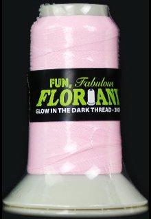 Floriani Glow In The Dark Thread Pink