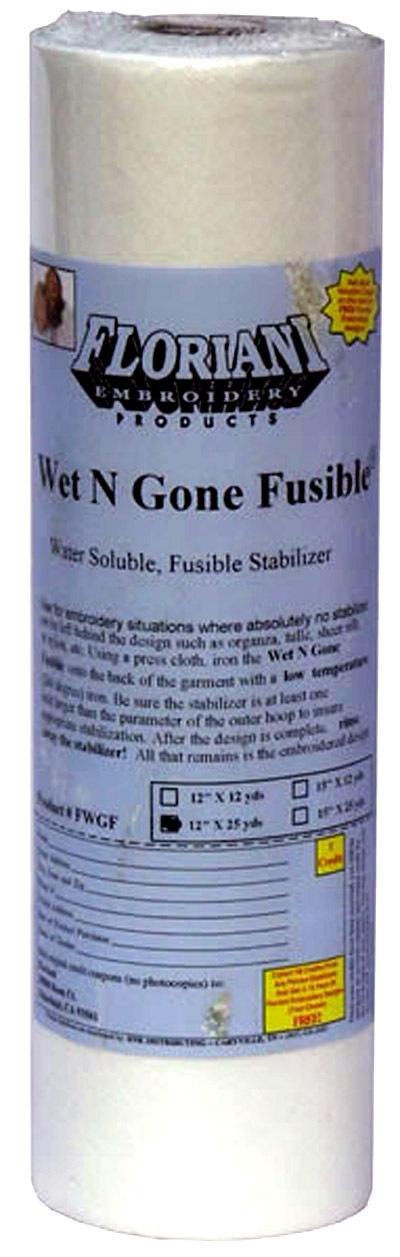 Floriani Wet N Gone Fusible 12