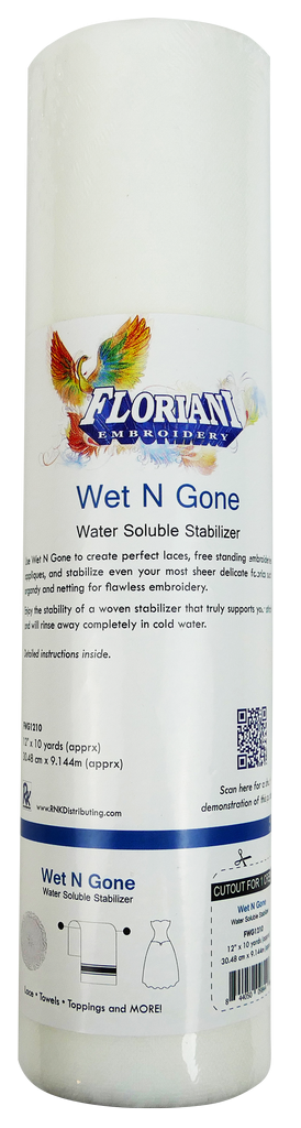 Floriani Wet N Gone Fusible 9
