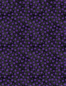 Frightful Night Dots Purple