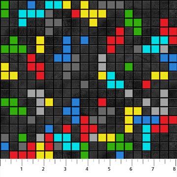 Gaming Zone Tetris Black