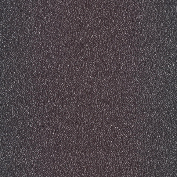 Glimmer Solid Graphite Black Yarn Dye with Silver Metallic