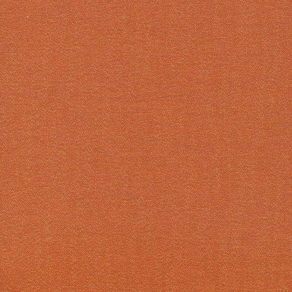 Glimmer Solid Copper Orange Yarn Dye with Gold Metallic