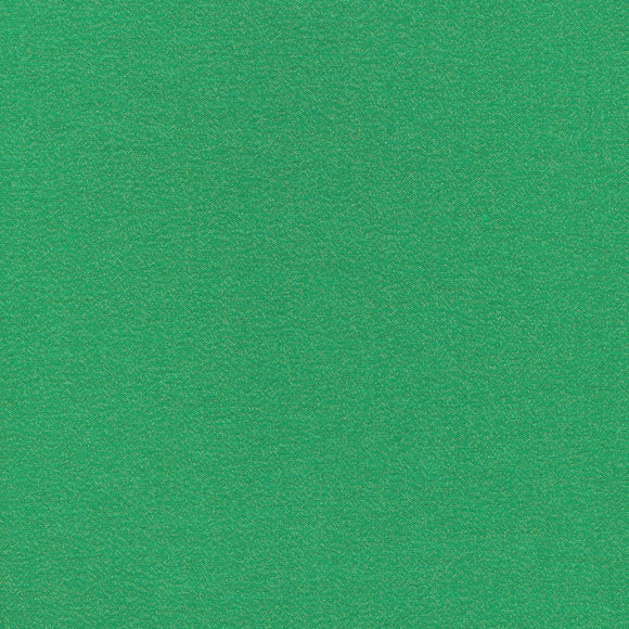 Glimmer Solid Emerald Green Yarn Dye with Gold Metallic
