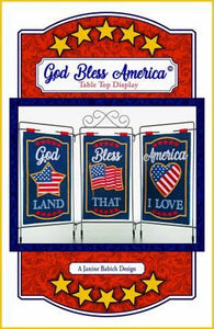 God Bless America Table Top Display