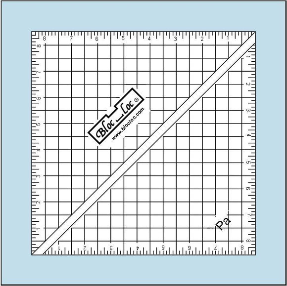 Half Square Tri Ruler 8.5