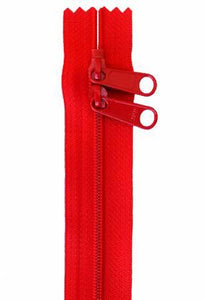 Handbag Zipper 40" Atom Red