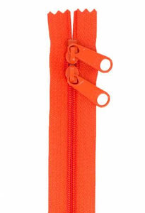 Handbag Zipper 40" Tangerine