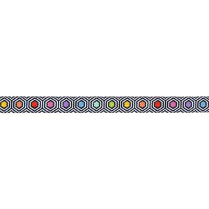 Hexy Rainbow 3/8" - Tula Pink Lineworks