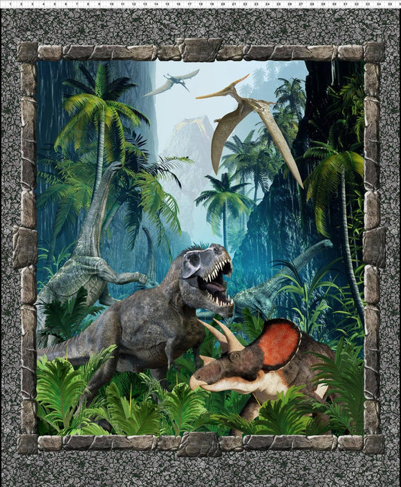 Jurassic Dinosaur Large Panel