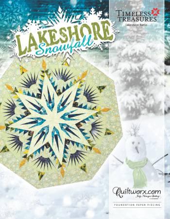 Lakeshore snowfall by Quiltlworx