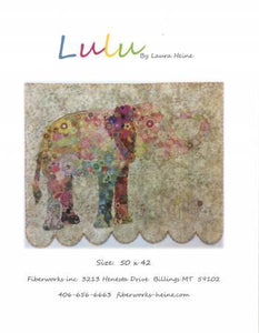 Lulu Elephant Collage Pattern