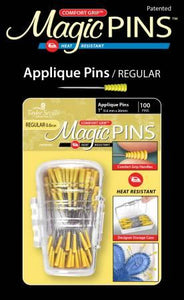Magic Pins Applique Regular 100pc