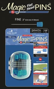 Magic Pins Flat Head Fine 100p