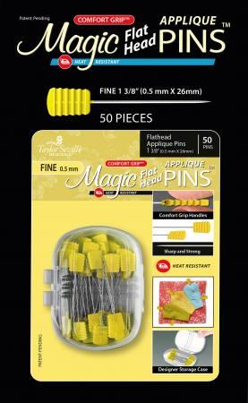 Magic Pins Flathead Applique Fine 50 pc