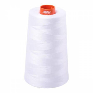 Large Spool Mako Cotton Thread 50wt White 2024