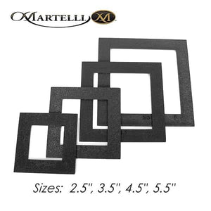 Martelli Square Fussy Cut Set 2.5" - 5.5"
