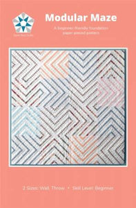Modular Maze Quilt Pattern