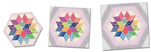 Nebula Queen Size Quilt Kit
