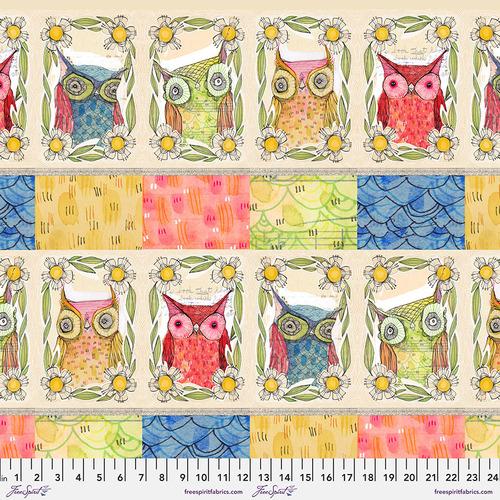 Owl Patchwork Panel