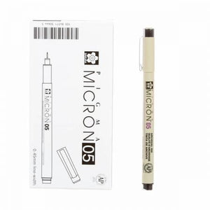 Pigma Micron Pen Size 05 Black