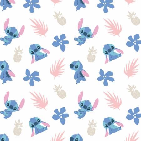 Pink Disney Stitch Ohana Leaves