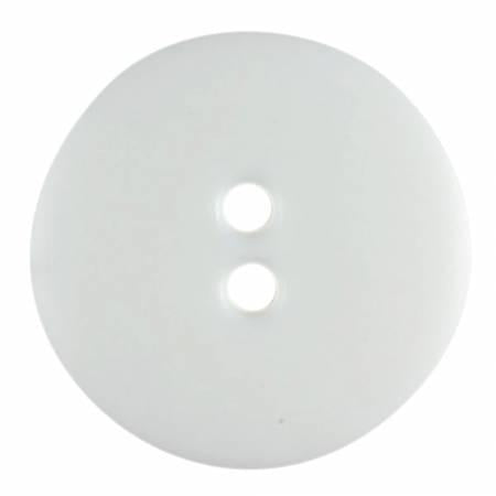 Pure White 1/2 Inch 2 Hole Button