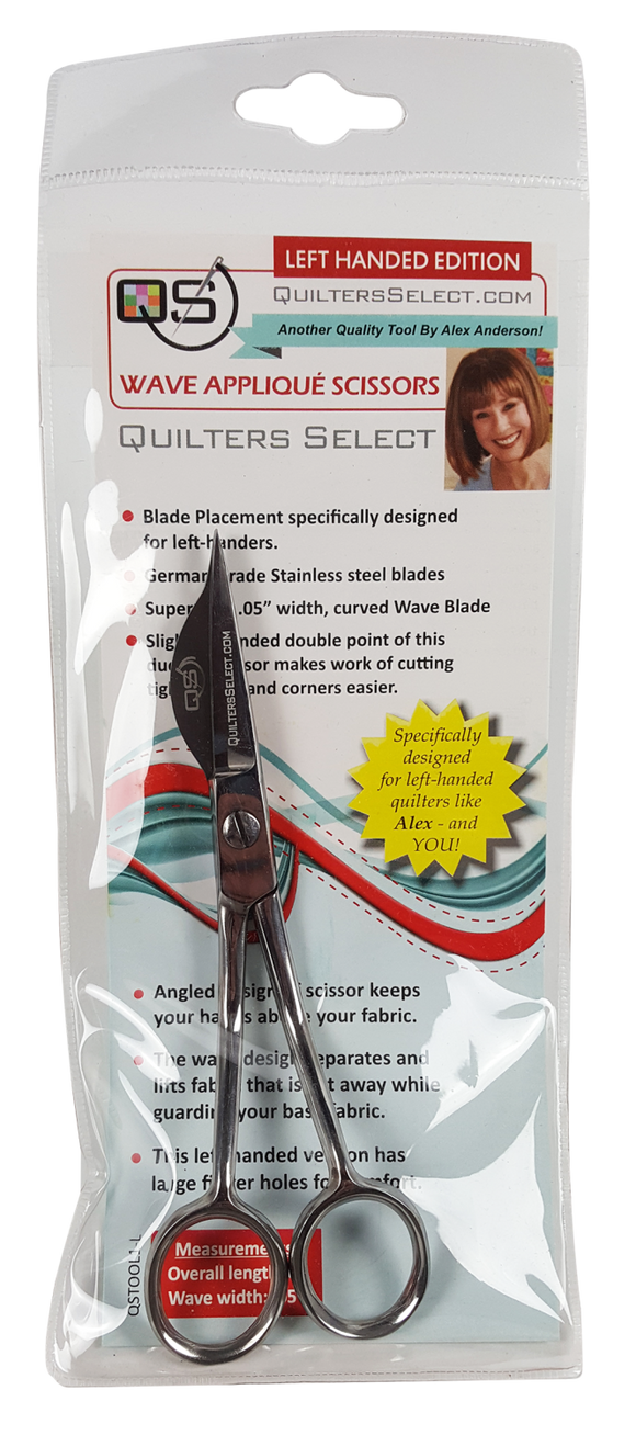 Quilter's Select Applique Scissors Left Handed